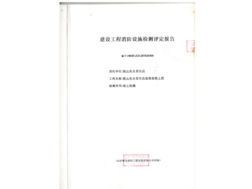 岳陽(yáng)市鐵山魚(yú)鄉(xiāng)消防檢測(cè) 001